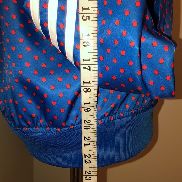 Adidas X Pharrell Williams RARE Blue/Red Polkadot Jacket,Size-Medium(M) - Picture 14 of 15